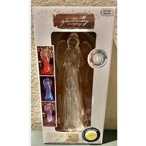 Apothecary & Company Color Changing LED Praying Angel (z) - Picture 1 of 4